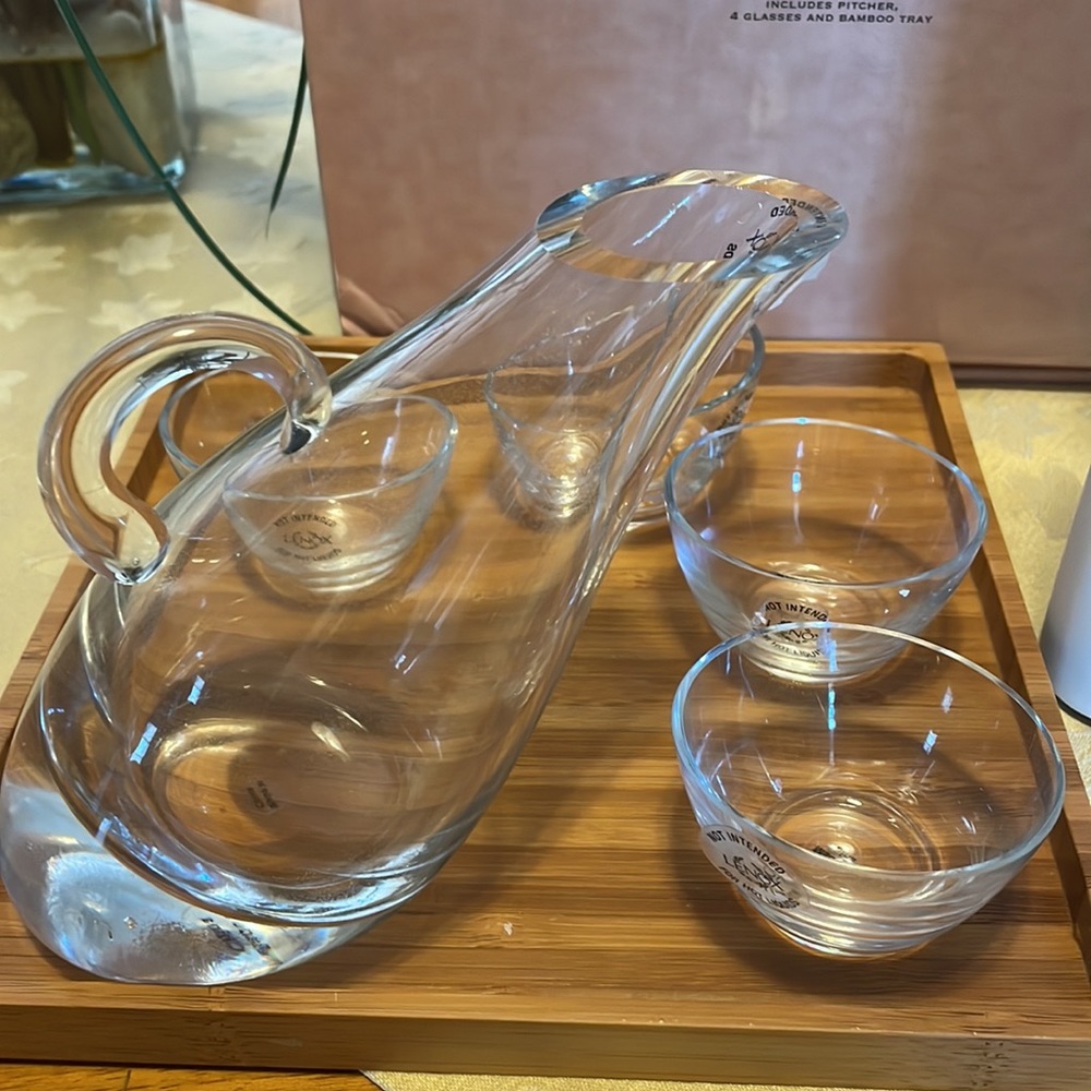 Gorgeous cold sake set - Picture 2 of 8